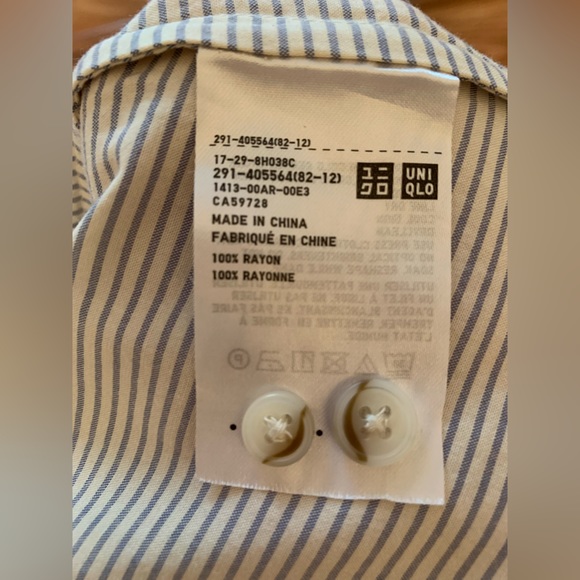 Ines de la Fressange x Uniqlo button down dress - Picture 8 of 9